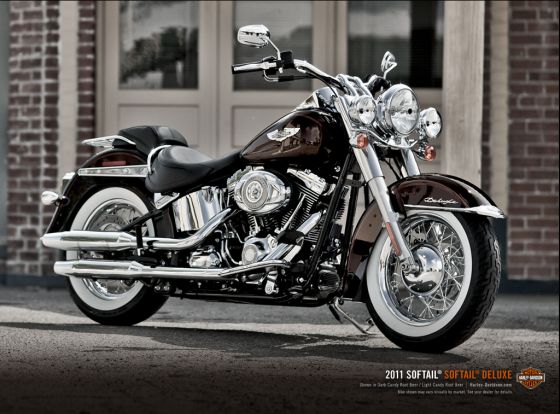 Harley Davidson Softail Deluxe Modelljahr 2011
