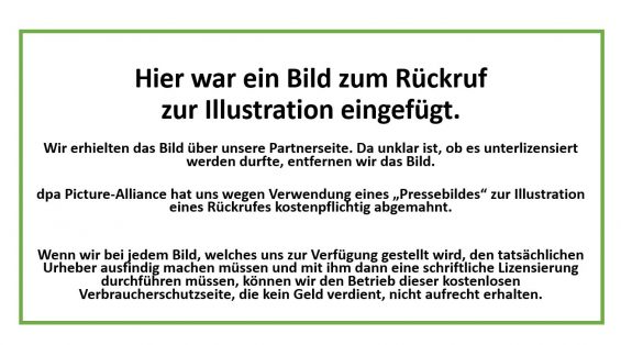 Hinweis zur Bildentfernung