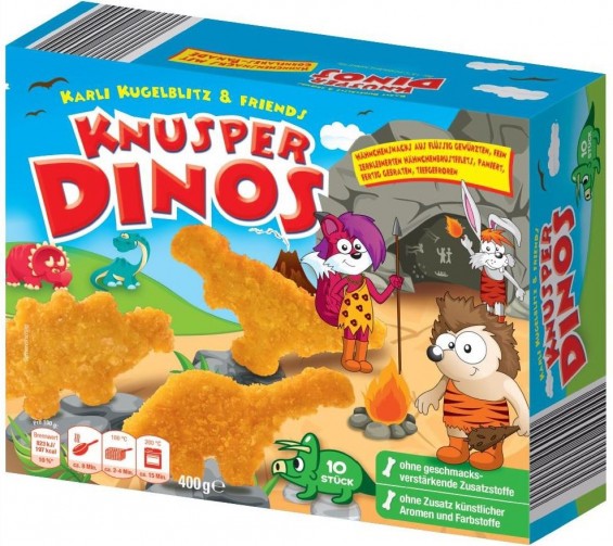 Können Plastikteile enthalten: Knusper Dinos, die bei Netto verkauft wurden. (Foto:  Plukon Vertriebs GmbH)