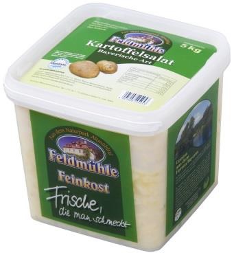 Der Kartoffelsalat-Rückruf umfasst zahlreiche Produkte in verschiedenen Verpackungen und Etikettierungen. (Foto: Martin Amberger Kartoffelverarbeitung Dolli-Werk GmbH & Co. KG)