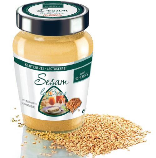 In einer Charge von Sesam La Creme vom Hersteller Schock wurden Salmonellen gefunden.