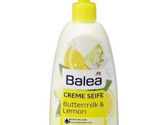 Balea Cremeseife Buttermilk & Lemon 500 ml wegen Darmbakterien im Rückruf (Foto: dm-drogerie)