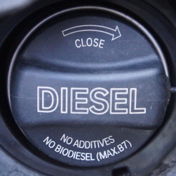 Tankdeckel eines Dieselfahrzeugs (Foto: Markus Burgdorf)