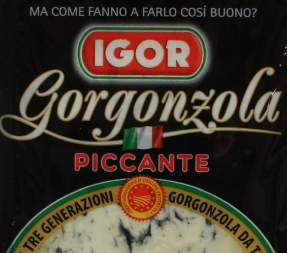 IGOR Gorgonzola Piccante (Packungsfoto vom Hersteller)