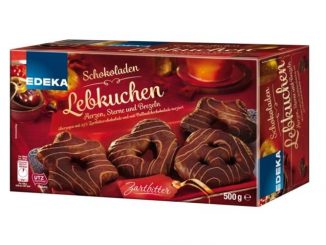 Eine Charge der Schokoladen-Lebkuchen der Marke EDEKA können dunkelgrüne Kunststoffteilchen beinhalten. (Foto: EDEKA)